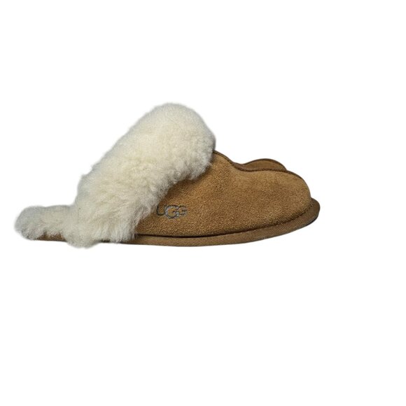 UGG Women's Scuffette II Slippers Authentic Chestnut Size 8 - Picture 1 of 13